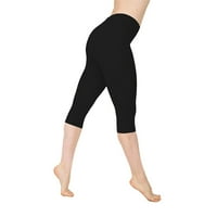 Ženske sportske kratke hlače, Plus size, labave, otporne na udarce, Capri hlače za žene, joga hlače, lubenica crvena