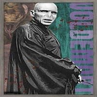 Čarobni svijet: Hari Potter-Voldemort s čarobnim štapićem zidni poster, 22.375 34
