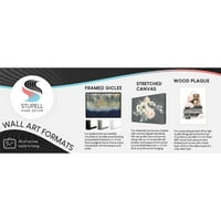 Stupell Industries prolio grah šaljiva mačka kuhinja slika slika slika slikanje galerija zamotana platna zidna umjetnost, dizajn