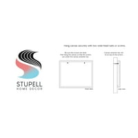 Stupell Industries podebljane tropske ptice životinje prašume Toucan Parrot Grafička umjetnička galerija zamotana platno tiskana