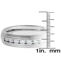 Primorski set nakita od kubičnog cirkonija s prstenom od titana