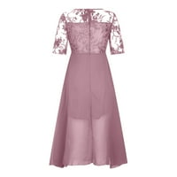 Ljetna Casual haljina haljina za djevojčice u boji & amp; ružičaste boje u boji