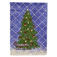 Božićno drvce s Plavom zastavom, veličina vrta, mala, višebojna