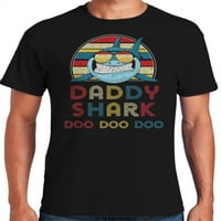 Grafička američka košulja s morskim psima za muške majice za tatu oca