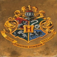 Wizarding World: Harry Potter - plakat Zida Hogwarts Crest, 22.375 34
