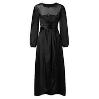 Ženska haljina kaftan Arapski Jilbab Abaia Maksi haljina s čipkastim šavom Napomena kupite jednu veličinu veću ili dvije veličine