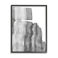 + Statična siva apstrakcija, Ombre ton preko bijele boje, 20, dizajn Emme Caroline