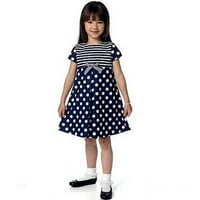 Dječje haljine s plisiranom suknjom za djevojčice, 2, 3 i 5 godina