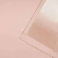 Ekskluzivne kućne zavjese Catarina slojevita čvrsta zamračenja i čiste skrivene ploče s gornjim zavjesama, 52 x84