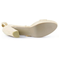 Jedinstvene ponude ženske čipkaste platforme Blok potpetice sandale