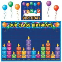 Učitelj je stvorio resurse raspored rođendana Set oglasnih ploča