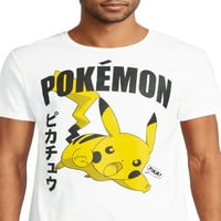 Grafička majica Pokemon i Big Men's Pikachu, 2-pak, veličina S-3xl