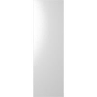 Ekena Millwork 12 W 27 H True Fit PVC s jednom pločom Chevron Moderni stil Fiksni nosač, bijele