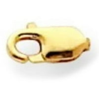 & M 10K Čvrsto zlato visoko polirana Figaro ogrlica ,, 22