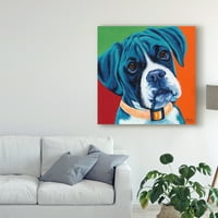 Zaštitni znak likovne umjetnosti 'Slatki Pups I' Canvas Art by Carolee Vitelletti