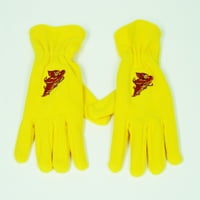 Iowa State Adult Unise cikloni žute rukavice od runa - Donegal Bay - unise - jedna veličina