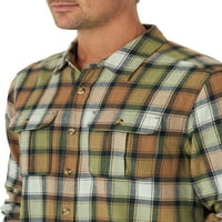 Muška radna košulja u zapadnom stilu s dugmadima s dugim rukavima