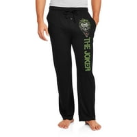 Muške crne hlače za spavanje s Jokerom iz stripa, hlače za slobodno vrijeme, pidžama hlače!