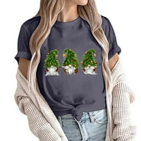 Ženske majice s grafičkim printom u donjem rublju rasprodaja Za odrasle modni kratki rukav okrugli vrat tiskana ležerna bluza majica
