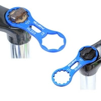 Ključ za prednju vilicu od aluminijske legure, prikladan pribor za bicikl za izbor, plava