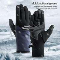 1 par skijaških rukavica za jesen / zimu, neklizajuće rukavice za jahanje sa zaslonom osjetljivim na dodir;
