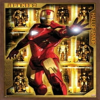 Kinematografski svemir-Iron Man-zidni plakat dvorana oklopa s gumbima, 22.375 34