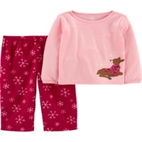 Carterovo dijete moje djevojke za djecu, pidžama set, 2-komad, 12m-5T
