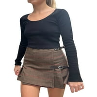 Ženski osnovni puloveri s okruglim vratom s dugim rukavima od & dolikuje majice s majicama