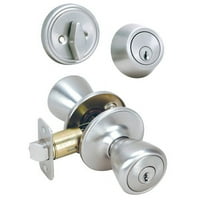 Hardware House Pelham Collection Combination Lockset & Deadbolt - Završetak: Saten Nickel