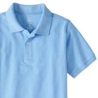 Wonder Nation Husky Boys School Uniforma Kratki rukav pique Polo majica, veličine 8-18