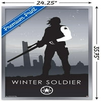 Comics Comics-Zimski vojnik-minimalistički zidni poster, 22.375 34