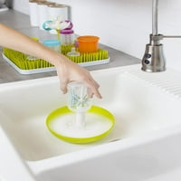Umivaonik za boce od sapunice, zelena i bijela