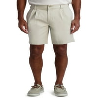 Chaps muški naborani rastezljivi kratke hlače, veličine 28-52