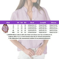 Ženska bluza s dugim rukavima S izrezom u obliku slova U, košulje kratkih rukava šišmiš, pletene široke obične Ležerne košulje, vrhovi