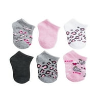 Baby Toddler Girl Nema show čarapa, 6-pack