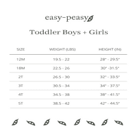 Easy-Peasy Toddler Girl RIB RIB Dugi rukav Top i tajice, dvodijelni set odjeće, veličine 12m-5T