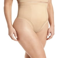 Jockey® Essentials ženske tanke s visokim strukom, hlače za hlađenje, gaćice, donje rublje za mršavljenje, veličine Small-3xl, 5357