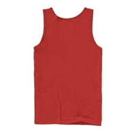Muška crvena majica bez rukava s uzorkom mumbo-mumbo - dizajn iz mumbo-a