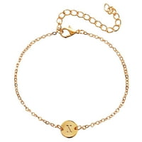 Narukvice za Tinejdžerke modne ženske poklon engleske slova ime lanac privjesak narukvica nakit