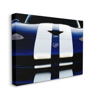 Sportski automobil Stupell Industries izbliza plavo bijeli detaljni dizajn Clive Branson, 30 40