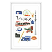 Marmont Hill putovanje u Toronto Mollie Rosner-gravura s uokvirenom slikom