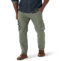Muške rastezljive teretne hlače s uskim hlačama uobičajenog kroja