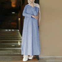 Ženska haljina abaia Abouard Molitvena haljina kaftan hidžab u punoj dužini Dubai Maksi haljina Midi haljina u struku Maksi haljina