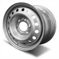 Novi Čelični naplatak kotača za izbor srebrne boje pogodan je za izravno uklapanje gume za izbor