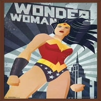 Stripovi-Čudesna žena - konstruktivistički zidni poster, 22.375 34