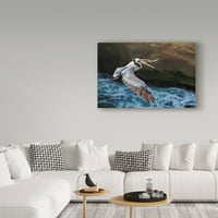 Zaštitni znak likovne umjetnosti 'pelican let' platno umjetnost Chris Moyer