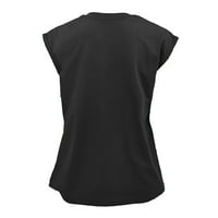 Ženska modna ležerna labava Majica Bez rukava s printom iz serije suncokret 96 9873124