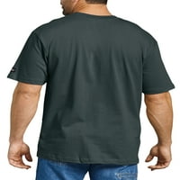 Pravi dickies muški i veliki muški kratki rukavi Hi-Vis teška majica, 2-pack