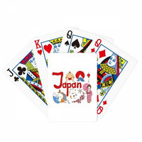 Japanski nacionalni simbol ikonski uzorak poker igra Čarobna kartaška zabavna igra na ploči