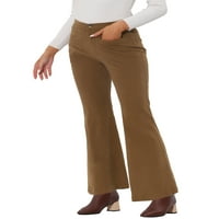 Jedinstveni prijedlozi ženske Ležerne valovite hlače u punoj dužini